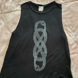 HAUTE HIPPIE SNAKE TANK